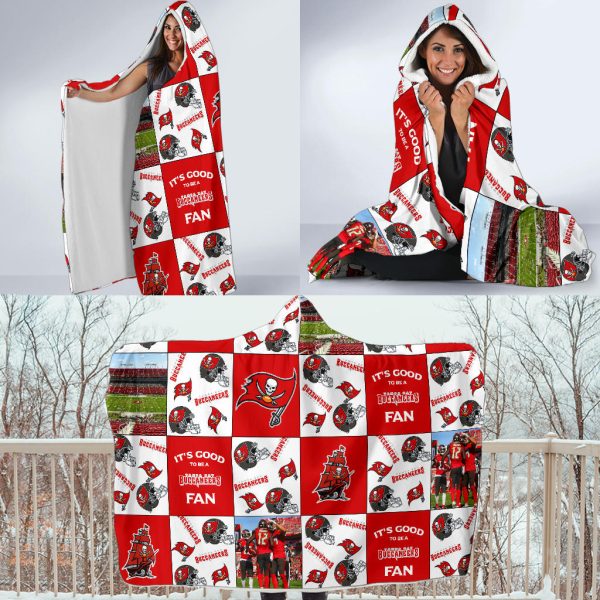 It'S Good To Be A Tampa Bay Buccaneers Fan Hooded Blanket