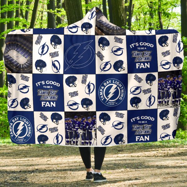 It'S Good To Be A Tampa Bay Lightning Fan Hooded Blanket
