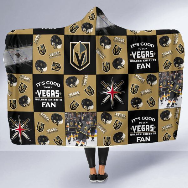 It'S Good To Be A Vegas Golden Knights Fan Hooded Blanket