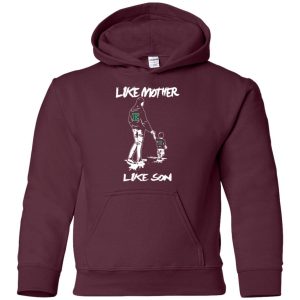Like Mother Like Son Eastern Michigan Eagles T Shirt