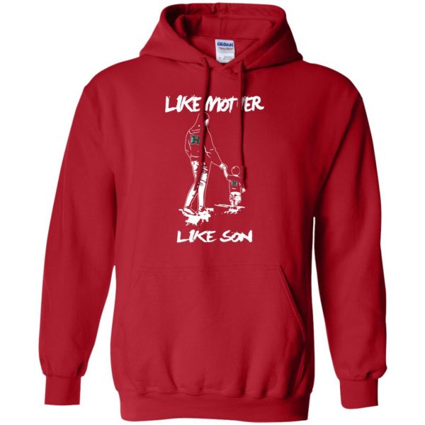 Like Mother Like Son Hawaii Rainbow Warriors T Shirt