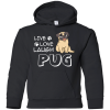 Live Love Laugh Pug T Shirts