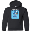 Look Out Shark Pug Is Coming T Shirts