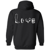 Love Symbol Horse Tshirt For Equestrian Lover