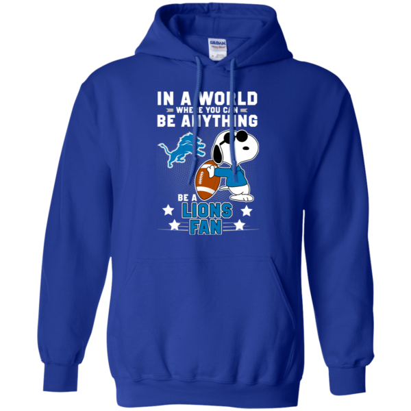 Love To Be A Detroit Lions Fan T Shirt