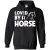 Loved By A Horse  Horse Tshirt For Equestrian Gift Tee Shirt