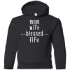 Mama Wife Blessed Life T Shirts V3