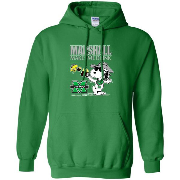 Marshall Thundering Herd Make Me Drinks T-Shirt