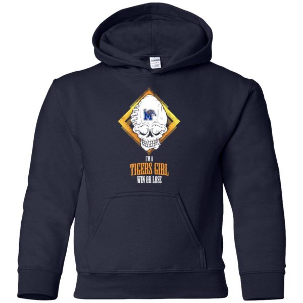 Memphis Tigers Girl Win Or Lose T Shirts