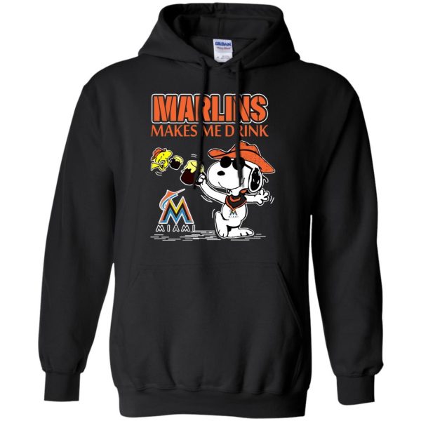 Miami Marlins Makes Me Drinks T-Shirt