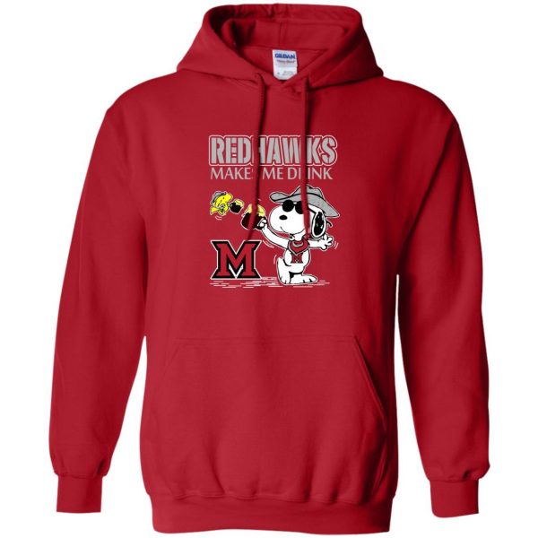 Miami Redhawks Make Me Drinks T-Shirt