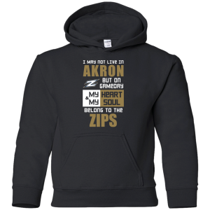 My Heart And My Soul Belong To The Akron Zips T Shirts