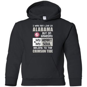 My Heart And My Soul Belong To The Alabama Crimson Tide T Shirts