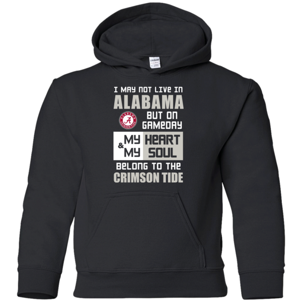 My Heart And My Soul Belong To The Alabama Crimson Tide T Shirts