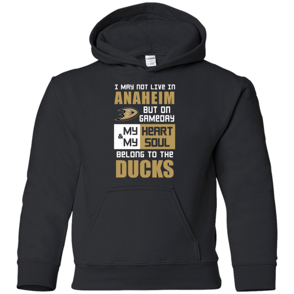 My Heart And My Soul Belong To The Anaheim Ducks T Shirts
