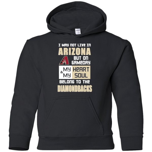 My Heart And My Soul Belong To The Arizona Diamondbacks T Shirts