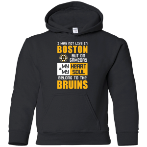 My Heart And My Soul Belong To The Boston Bruins T Shirts