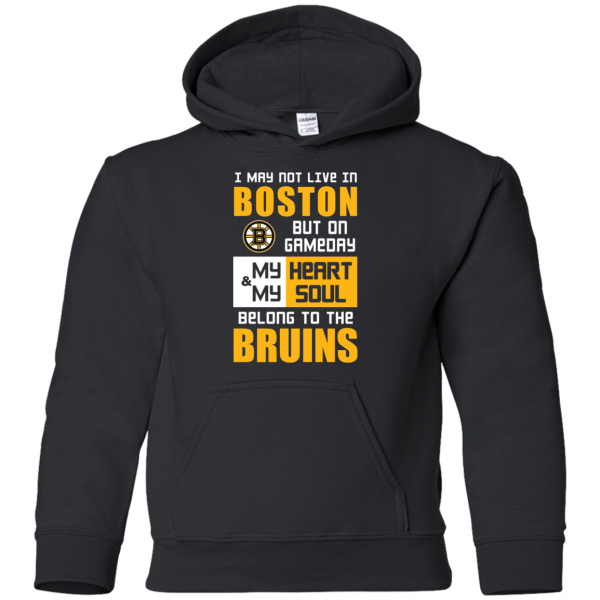 My Heart And My Soul Belong To The Boston Bruins T Shirts