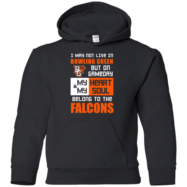 My Heart And My Soul Belong To The Bowling Green Falcons T Shirts