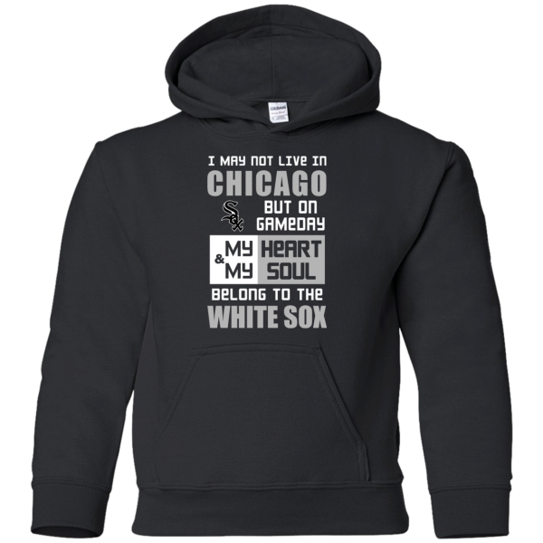 My Heart And My Soul Belong To The Chicago White Sox T Shirts