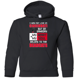 My Heart And My Soul Belong To The Cincinnati Bearcats T Shirts