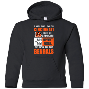 My Heart And My Soul Belong To The Cincinnati Bengals T Shirts