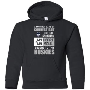 My Heart And My Soul Belong To The Connecticut Huskies T Shirts