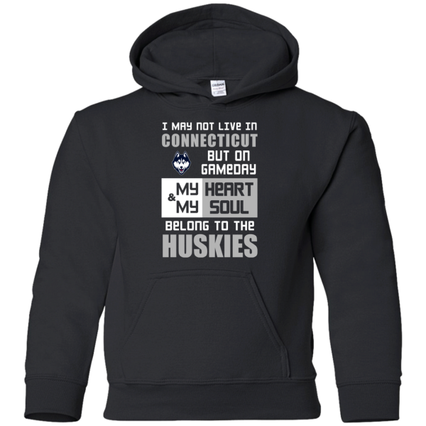 My Heart And My Soul Belong To The Connecticut Huskies T Shirts