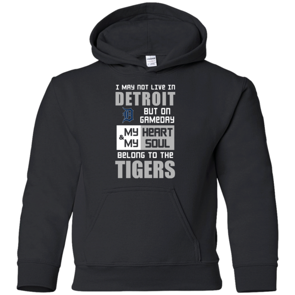 My Heart And My Soul Belong To The Detroit Tigers T Shirts