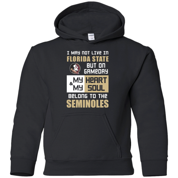 My Heart And My Soul Belong To The Florida State Seminoles T Shirts