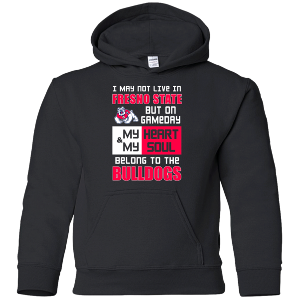 My Heart And My Soul Belong To The Fresno State Bulldogs T Shirts