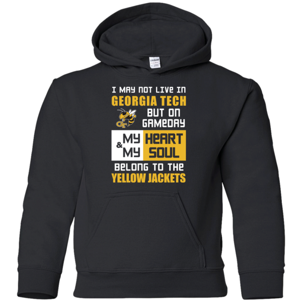 My Heart And My Soul Belong To The Georgia Tech Yellow Jackets T Shirts