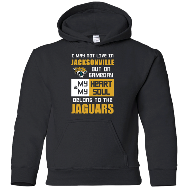 My Heart And My Soul Belong To The Jacksonville Jaguars T Shirts