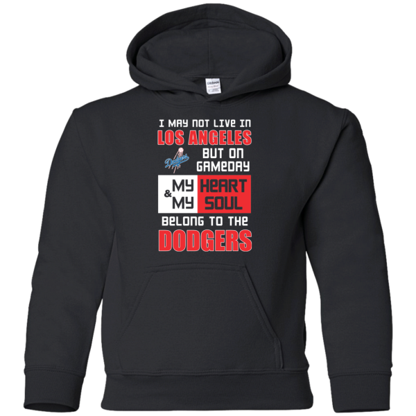 My Heart And My Soul Belong To The Los Angeles Dodgers T Shirts