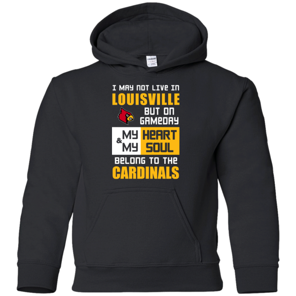 My Heart And My Soul Belong To The Louisville Cardinals T Shirts