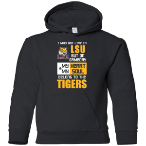 My Heart And My Soul Belong To The Lsu Tigers T Shirts