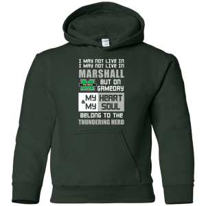My Heart And My Soul Belong To The Marshall Thundering Herd T Shirts