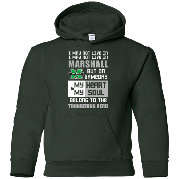 My Heart And My Soul Belong To The Marshall Thundering Herd T Shirts