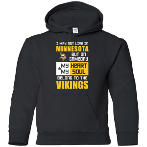 My Heart And My Soul Belong To The Minnesota Vikings T Shirts