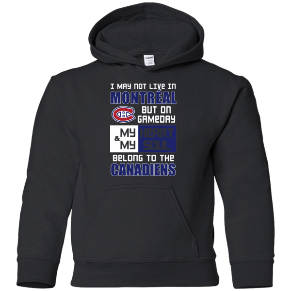 My Heart And My Soul Belong To The Montreal Canadiens T Shirts