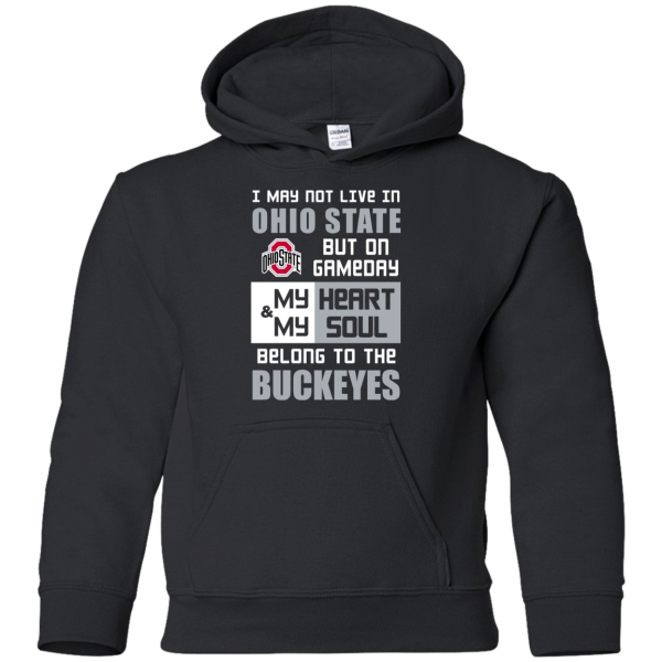 My Heart And My Soul Belong To The Ohio State Buckeyes T Shirts
