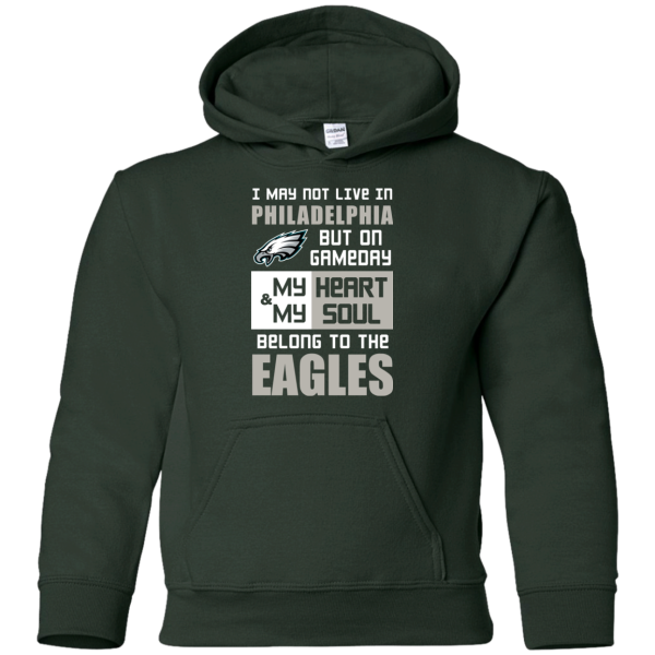 My Heart And My Soul Belong To The Philadelphia Eagles T Shirts
