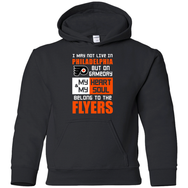 My Heart And My Soul Belong To The Philadelphia Flyers T Shirts