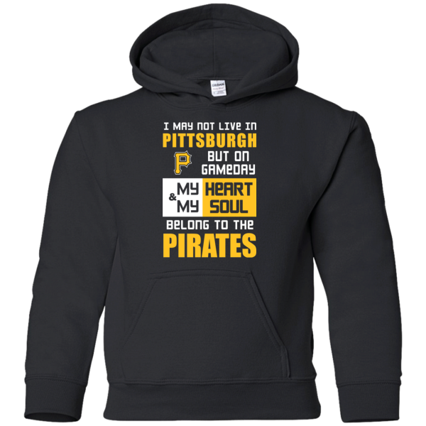 My Heart And My Soul Belong To The Pittsburgh Pirates T Shirts