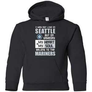 My Heart And My Soul Belong To The Seattle Mariners T Shirts