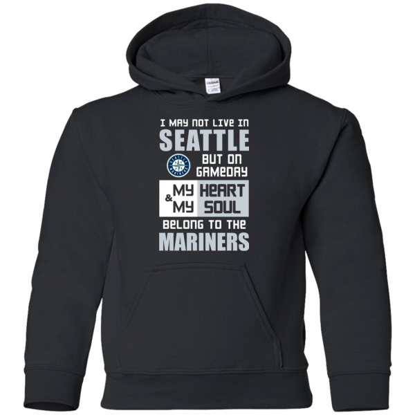 My Heart And My Soul Belong To The Seattle Mariners T Shirts