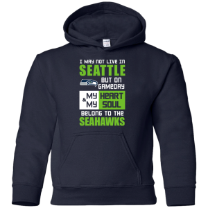 My Heart And My Soul Belong To The Seattle Seahawks T Shirts