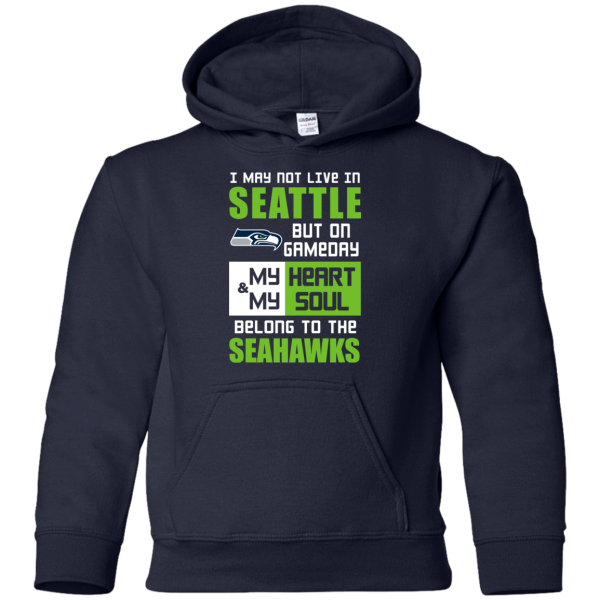 My Heart And My Soul Belong To The Seattle Seahawks T Shirts