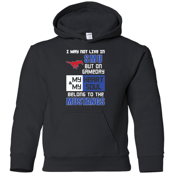 My Heart And My Soul Belong To The Smu Mustangs T Shirts