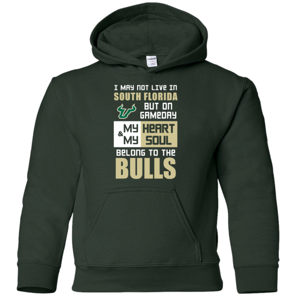 My Heart And My Soul Belong To The South Florida Bulls T Shirts